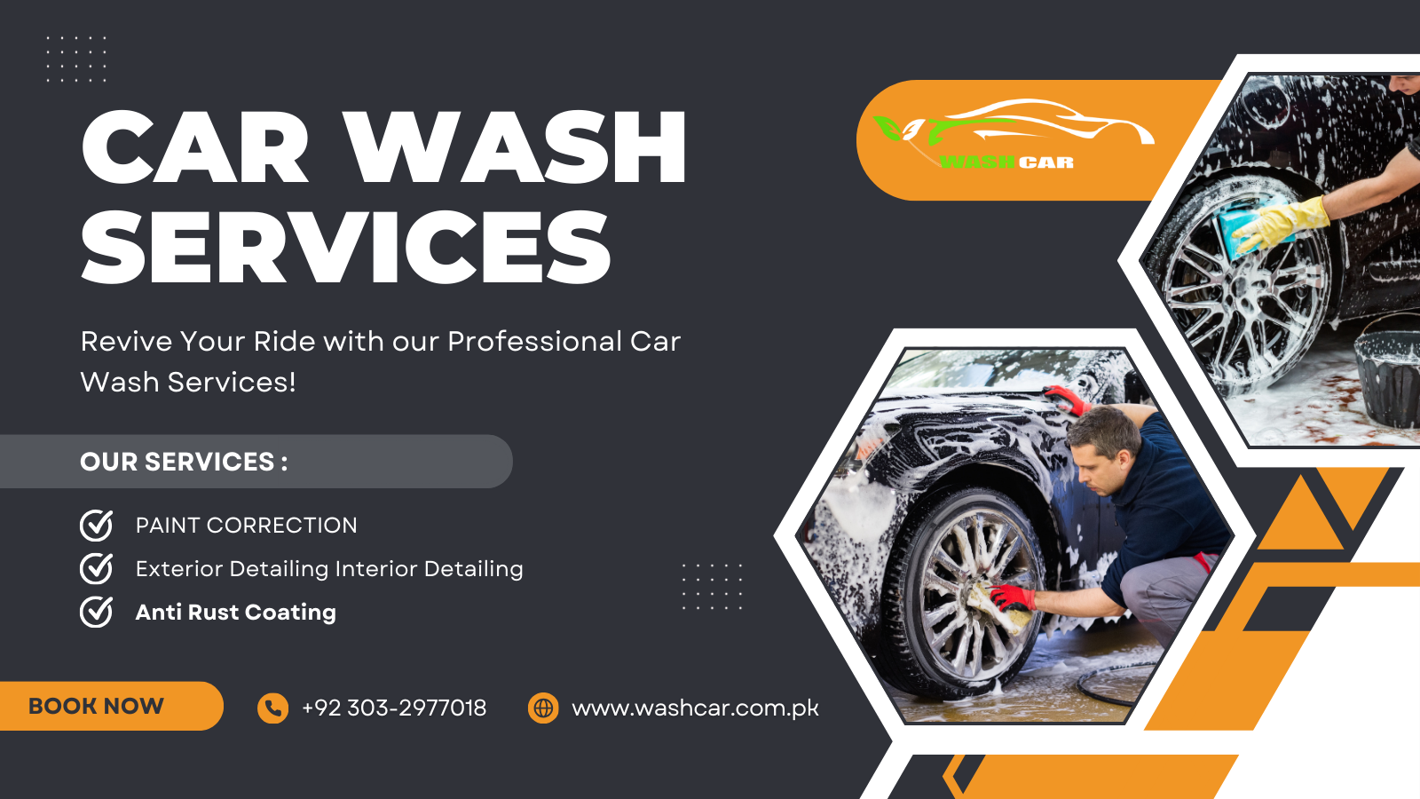 Auto Wash Service Near Me in Karachi – Stylish bus drawing - WashCar