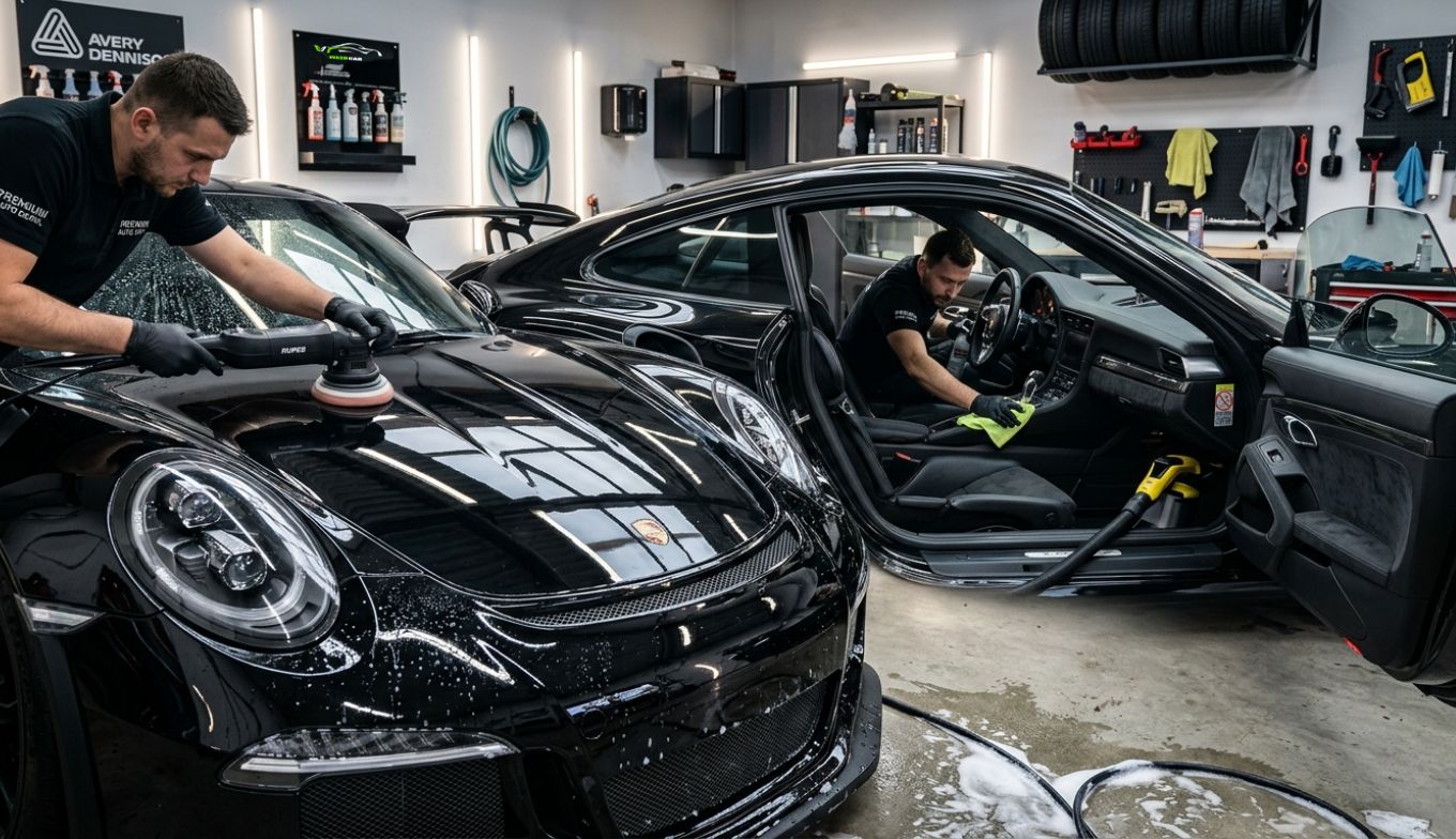 Best Practices for Interior and Exterior Car Detailing at Home - WashCar