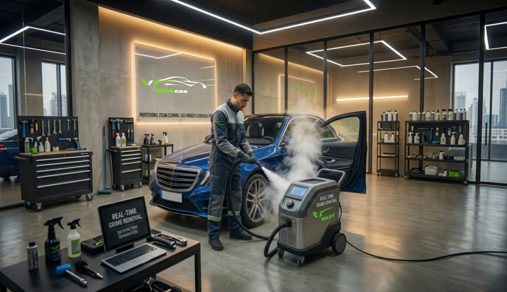 Auto Steam Cleaning – Eco Friendly Auto Steam Wash Service