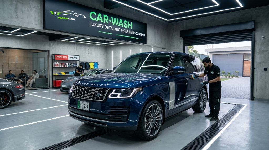 Luxury Car Wash Pakistan – Premium Luxury Car Wash Experience