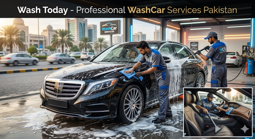Wash Car Services Pakistan – Interior & Exterior Car Care