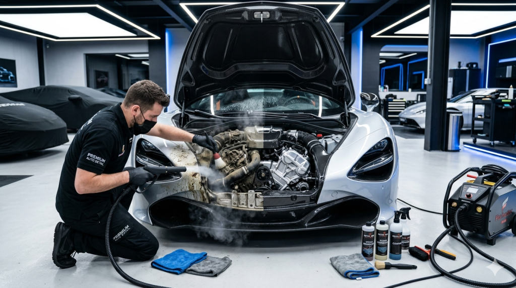 Engine Cleaning – Deep Engine Bay Cleaning Services