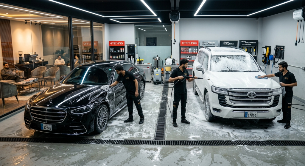 What Makes a Car Wash Luxury in Pakistan?